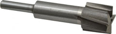 Value Collection - 25/32" Diam, 1/4" Shank, Diam, 4 Flutes, Straight Shank, Interchangeable Pilot Counterbore - Eagle Tool & Supply