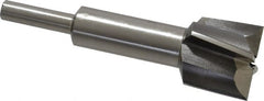 Value Collection - 29/32" Diam, 1/4" Shank, Diam, 4 Flutes, Straight Shank, Interchangeable Pilot Counterbore - Eagle Tool & Supply