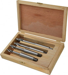 Value Collection - 1/4" to 1/2" Socket-Head Cap Screw Compatible, High Speed Steel, Solid Pilot Counterbore Set - Eagle Tool & Supply