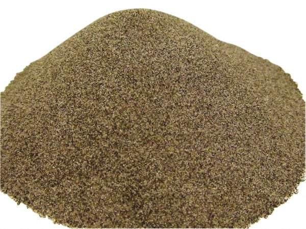 Made in USA - Medium Grade Angular Aluminum Oxide - 80 Grit, 9 Max Hardness, 50 Lb Box - Eagle Tool & Supply