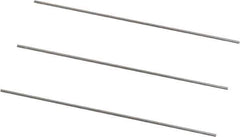 Van Keuren - 20 TPI, 0.05 Inch Pitch, 2 Inch Long, Thread Pitch Diameter Measuring Wire - 0.0289 Inch Nominal Best Wire Diameter, 0.0433 Inch Nominal Constant, 3 Pieces - Eagle Tool & Supply