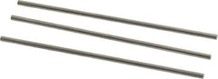Van Keuren - 11 TPI, 0.0909 Inch Pitch, 2 Inch Long, Thread Pitch Diameter Measuring Wire - 0.0525 Inch Nominal Best Wire Diameter, 0.0787 Inch Nominal Constant, 3 Pieces - Eagle Tool & Supply