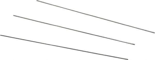Van Keuren - 0.7mm Pitch, 1-1/2 Inch Long, Thread Pitch Diameter Measuring Wire - 0.4mm Nominal Best Wire Diameter, 0.0239 Inch Nominal Constant, 3 Pieces - Eagle Tool & Supply