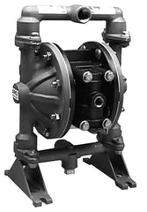 ARO/Ingersoll-Rand - 1/2" NPT, Metallic, Air Operated Diaphragm Pump - PTFE Diaphragm, Aluminum Housing - Eagle Tool & Supply