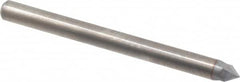 Accupro - 1/8" Diam 2 Flute Single End Solid Carbide Chamfer Mill - Eagle Tool & Supply