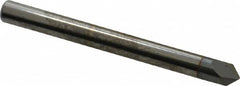 Accupro - 3/16" Diam 2 Flute Single End Solid Carbide Chamfer Mill - Eagle Tool & Supply