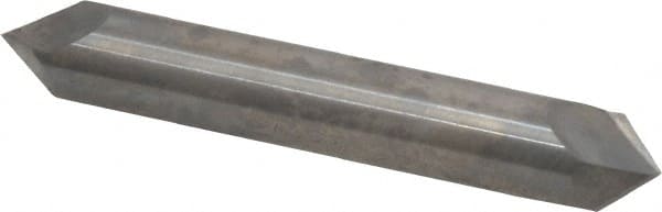 Accupro - 3/8" Diam 2 Flute Double End Solid Carbide Chamfer Mill - Eagle Tool & Supply