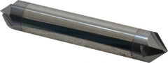 Accupro - 1/2" Diam 4 Flute Double End Solid Carbide Chamfer Mill - Eagle Tool & Supply
