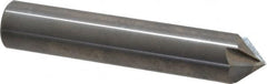 Accupro - 3/4" Diam 4 Flute Single End Solid Carbide Chamfer Mill - Eagle Tool & Supply