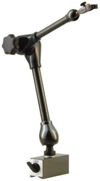 Value Collection - 0.001" Graduation, 0-100 Dial Reading, Indicator & Base Kit - 120mm Base Length x 50mm Base Width x 55mm Base Height, 2-9/32" Dial Diam - Eagle Tool & Supply