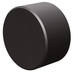 Fairlane - 3/8" OAL, 5/8" OD, Steel, Tapped Rest Button - Black Oxide Coating, 3/16" Thread Depth - Eagle Tool & Supply