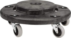 Rubbermaid - Round Polyethylene Twist-On Trash Can Dolly - Compatible with 20, 32, 44 & 55 Gal Containers, Compatible with Brute 2620, 2632, 2643, 2655 - Eagle Tool & Supply