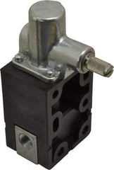 ARO/Ingersoll-Rand - 0.195 CV Rate & 7.5 CFM 3 Way Air Valve - Clockwise & Counterclockwise, Spring Return, 150 Max psi - Eagle Tool & Supply