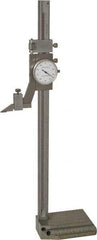 Value Collection - 12" Stainless Steel Dial Height Gage - 0.001" Graduation, Dial Display - Eagle Tool & Supply