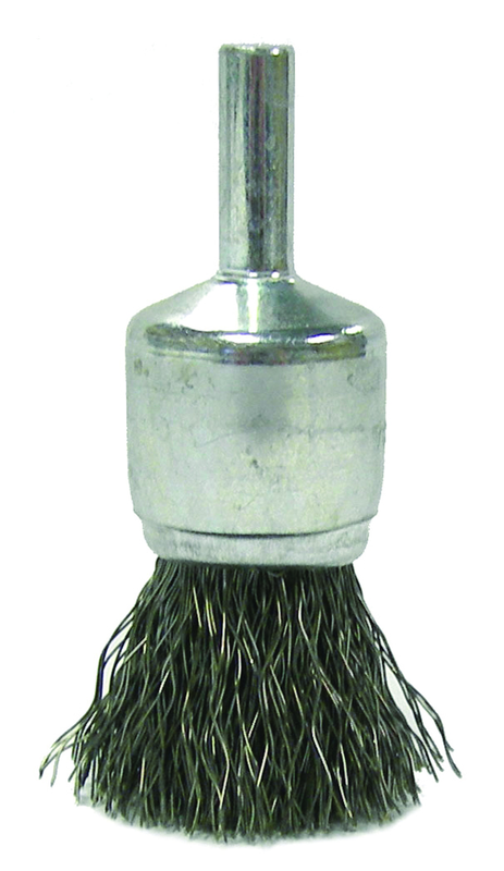 3/4'' Diameter - Steel Wire End Brush - Eagle Tool & Supply