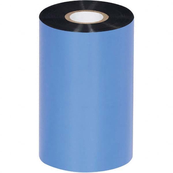 Value Collection - 4.33" x 1181' Black Wax/Resin Thermal Transfer Ribbon - Eagle Tool & Supply