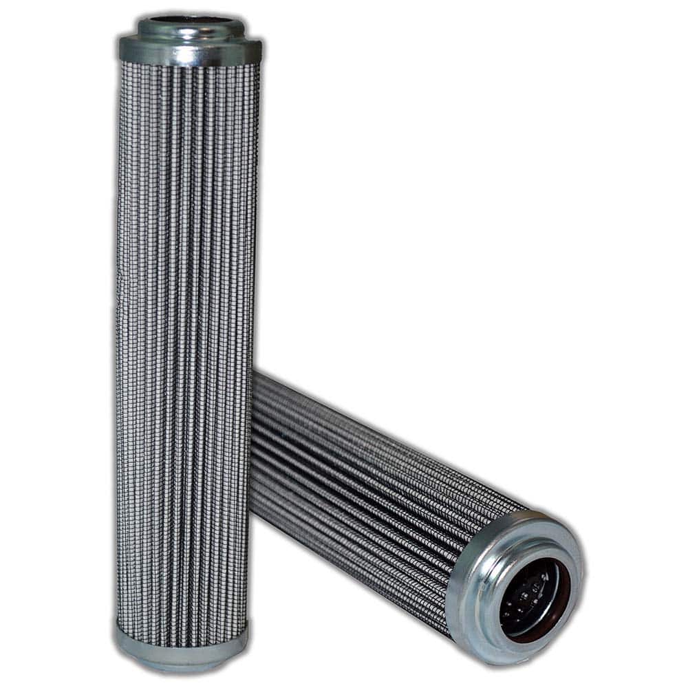Replacement/Interchange Hydraulic Filter Element: Microglass, 10  µ