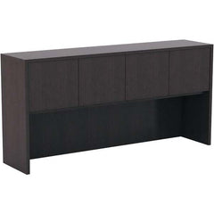 ALERA - Bookcases Height (Inch): 35.3800 Color: Espresso - Eagle Tool & Supply