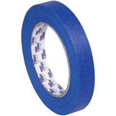 Tape Logic - Pack of (48), 60 Yd Rolls 3/4" Blue Crepe Paper Painter's Tape - Eagle Tool & Supply