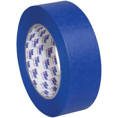 Tape Logic - Pack of (24), 60 Yd Rolls 1-1/2" Blue Crepe Paper Painter's Tape - Eagle Tool & Supply