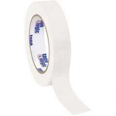 Tape Logic - Pack of (12), 60 Yd Rolls 1" White Crepe Paper Masking Tape - Eagle Tool & Supply