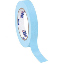 Tape Logic - Pack of (12), 60 Yd Rolls 3/4" Light Blue Crepe Paper Masking Tape - Eagle Tool & Supply