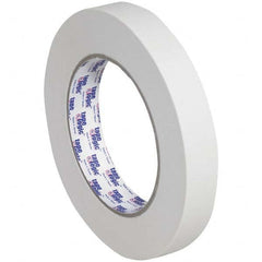 Tape Logic - Pack of (12), 60 Yd Rolls 3/4" Tan Crepe Paper Masking Tape - Eagle Tool & Supply