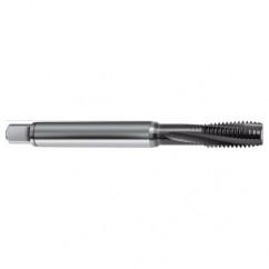 M6x1.0 4HX 3-Flute Cobalt Semi-Bottoming 10 degree Spiral Flute Tap-TiAlN - Eagle Tool & Supply