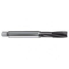 M8x1.25 4HX 3-Flute Cobalt Semi-Bottoming 10 degree Spiral Flute Tap-TiAlN - Eagle Tool & Supply