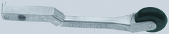 #11204 - 1/8; 1/4; or 1/2 x 18'' Belt Size - 1 x 3/8'' Contact Wheel - Dynafile II Contact Arm Assembly - Eagle Tool & Supply