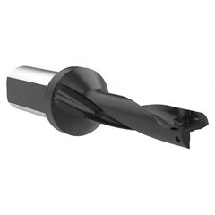 Allied Machine and Engineering - 1.89" Max Drill Depth, 4xD, 12mm Diam, Indexable Insert Drill - Eagle Tool & Supply
