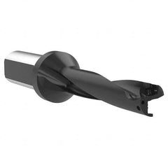 Allied Machine and Engineering - 2.362" Max Drill Depth, 4xD, 15mm Diam, Indexable Insert Drill - Eagle Tool & Supply