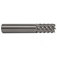 4mm TuffCut SS 6 Fl High Helix Non-Center Cutting End Mill ALtima coated - Eagle Tool & Supply