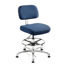 Bevco - 21-1/2 to 31-1/2" High ESD Swivel Chair - Eagle Tool & Supply