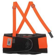 100HV XS ORANGE HI-VIS BACK SUPPORT - Eagle Tool & Supply