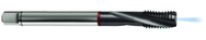 M24x3.0 6HX 5-Flute PM Cobalt Red Ring Semi-Bottoming 15 degree Spiral Flute Tap-TiCN - Eagle Tool & Supply