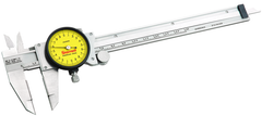 #120M-150 - 0 - 150mm Measuring Range (0.02mm Grad.) - Dial Caliper with Certification - Eagle Tool & Supply