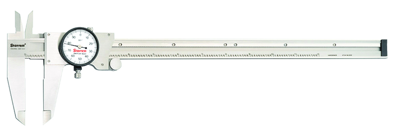 #120-12 - 0 - 12'' Measuring Range (.001 Grad.) - Dial Caliper - Eagle Tool & Supply