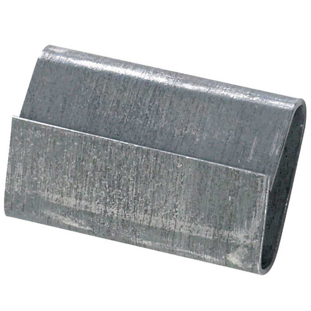Value Collection - Strapping Seals & Buckles Type: Steel Strapping Seals - Closed/Thread On Width (Inch): 5/8 - Eagle Tool & Supply