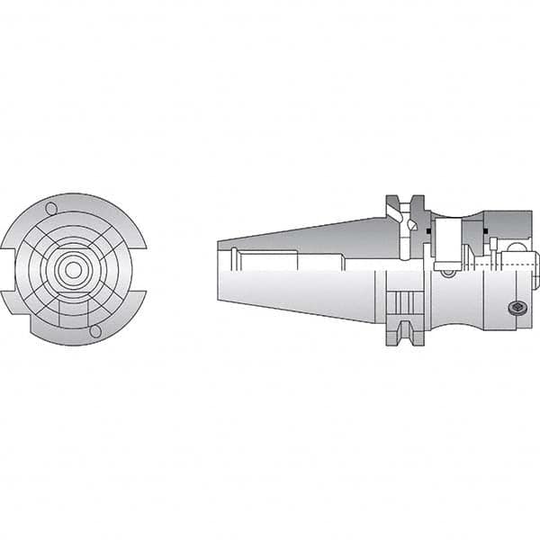 Allied Machine and Engineering - 63mm Diam Radial Clamp CAT50 Shank Modular Reamer Body - Eagle Tool & Supply