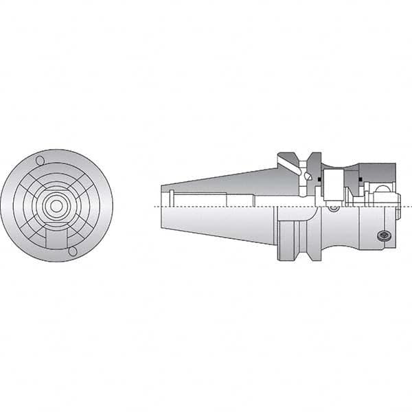Allied Machine and Engineering - 63mm Diam Radial Clamp BT40 Shank Modular Reamer Body - Eagle Tool & Supply