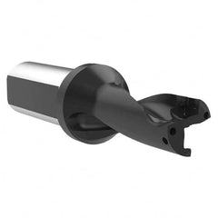 Allied Machine and Engineering - 1-1/2" Max Drill Depth, 2xD, 19.5mm Diam, Indexable Insert Drill - Eagle Tool & Supply