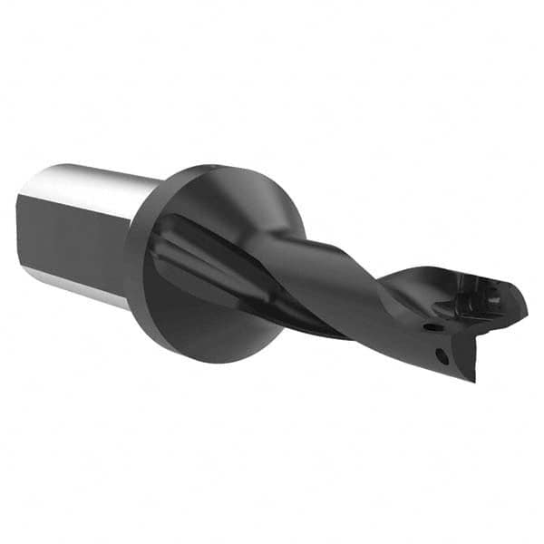 Allied Machine and Engineering - 1.535" Max Drill Depth, 3xD, 13mm Diam, Indexable Insert Drill - Eagle Tool & Supply