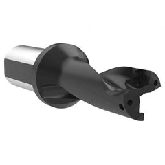 Allied Machine and Engineering - 2.598" Max Drill Depth, 2xD, 33mm Diam, Indexable Insert Drill - Eagle Tool & Supply