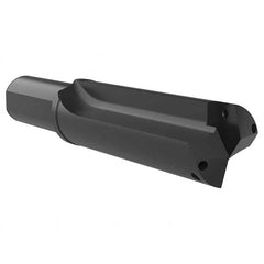Allied Machine and Engineering - 2-1/2" to 3-1/2" Diam 6-49/64" Max Depth Straight Flute Spade Drill - Eagle Tool & Supply