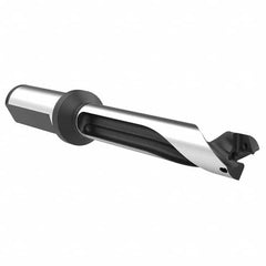 Allied Machine and Engineering - 16mm to 17mm Diam 7xD 118.9mm Max Depth Straight Flute Spade Drill - Eagle Tool & Supply