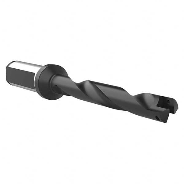 Allied Machine and Engineering - 12.98mm to 17.65mm Diam 89mm Max Depth Helical Flute Spade Drill - Eagle Tool & Supply