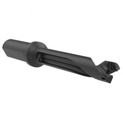 Allied Machine and Engineering - 0.6299" to 0.6692" Diam 7xD 4-11/16" Max Depth Straight Flute Spade Drill - Eagle Tool & Supply