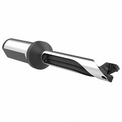 Allied Machine and Engineering - 12mm to 13mm Diam 3xD 39mm Max Depth Straight Flute Spade Drill - Eagle Tool & Supply