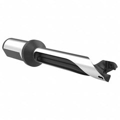Allied Machine and Engineering - 18mm to 20mm Diam 3xD 60mm Max Depth Straight Flute Spade Drill - Eagle Tool & Supply